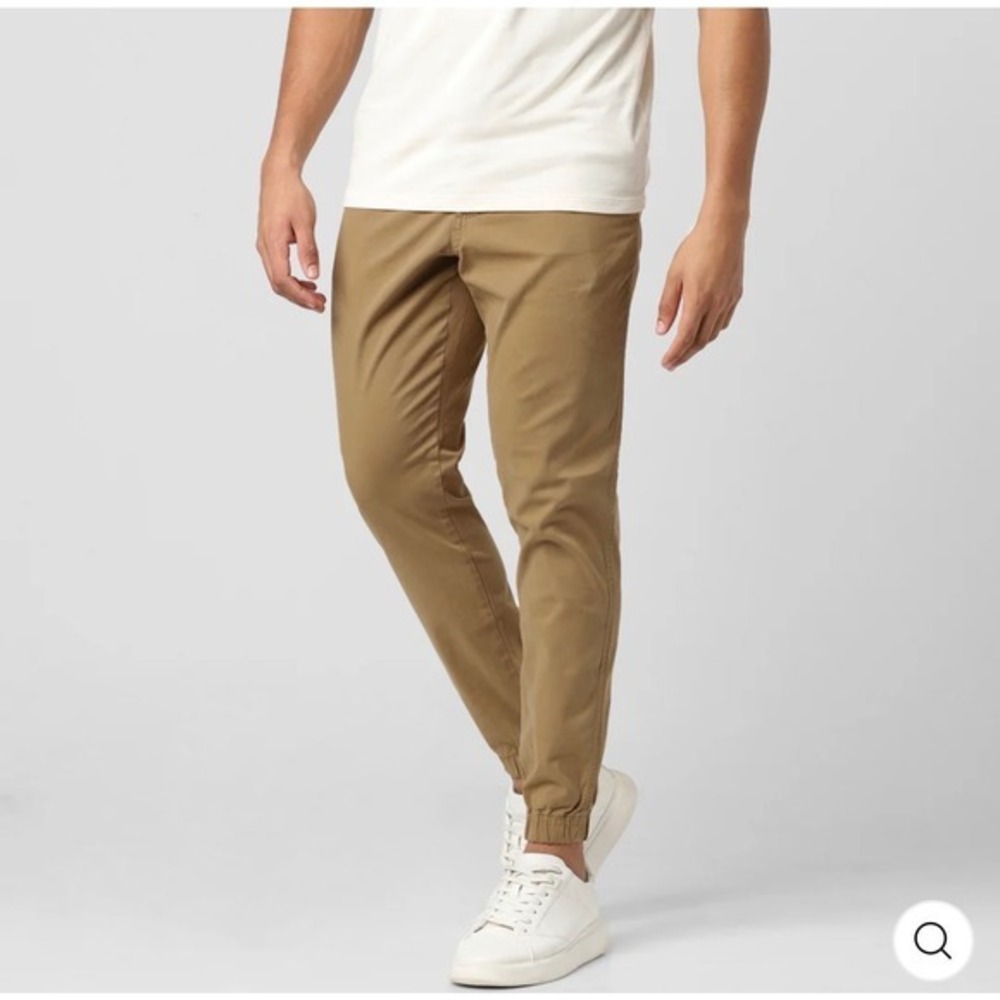 Bearbottom Mens Stretch Jogger Camel Pants XXL 32 Inseam NWT - Picture 6 of 6